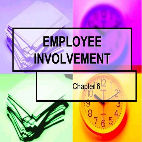Employee involvement in tqm