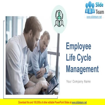 Employee Life Cycle Management PowerPoint Presentation Slides