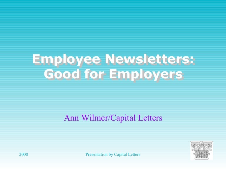 sample dental employee newsletters