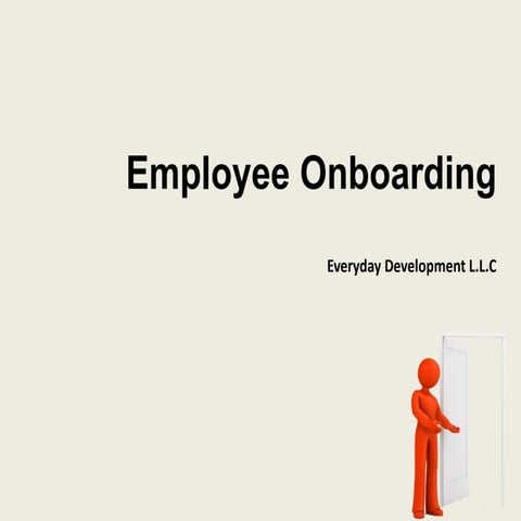 Employee onboarding