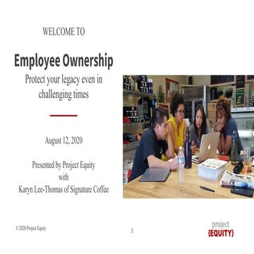 Employee ownership: Protect your legacy even in challenging times (thriving t...