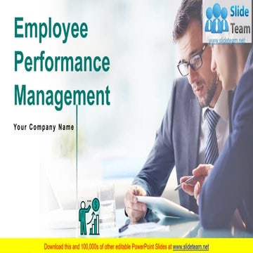 Employee Performance Management PowerPoint Presentation Slides