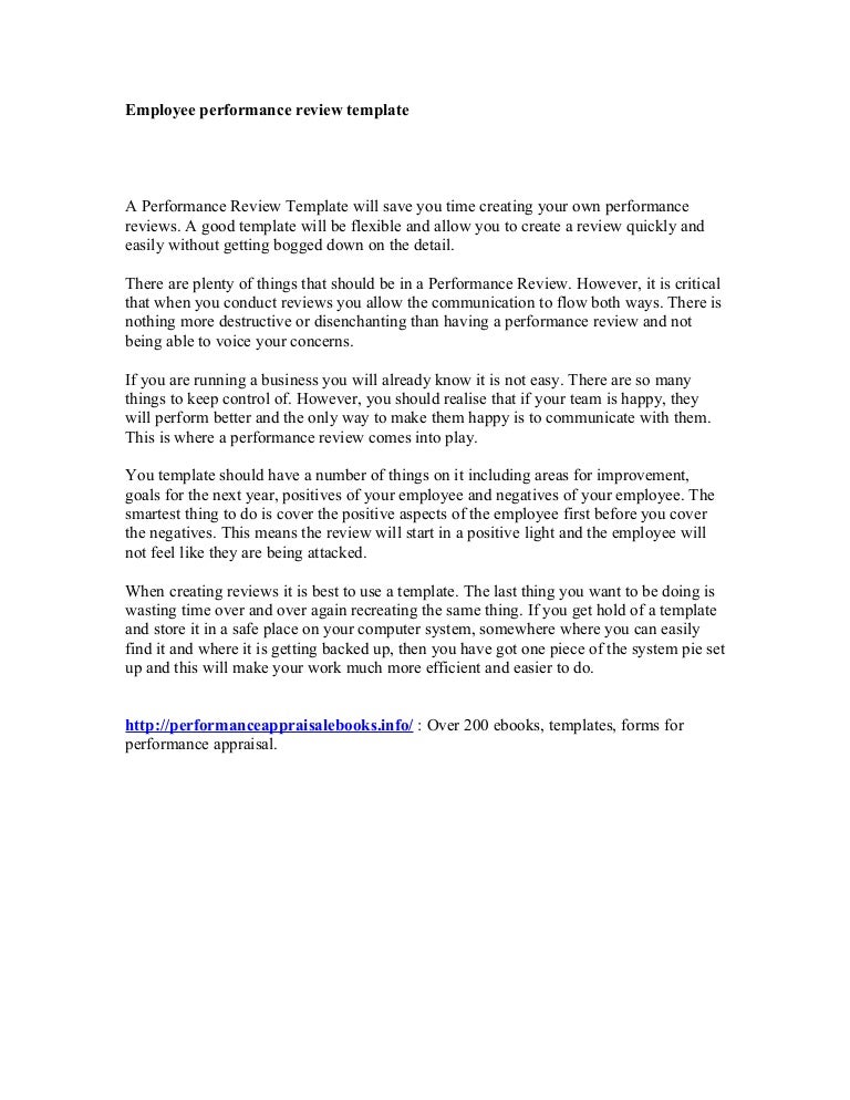 employee reviews template rome fontanacountryinn com performance reviews templates