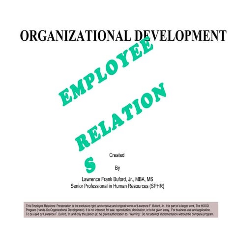 Employee Relations