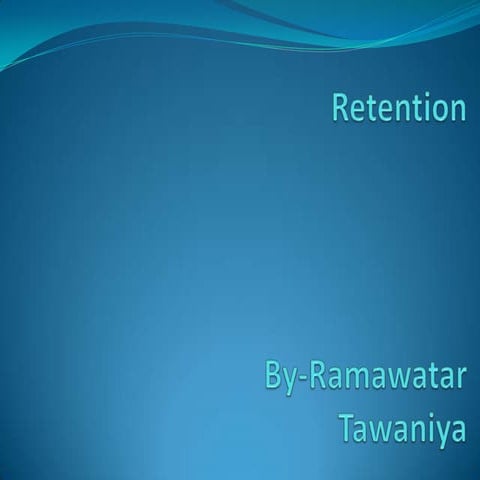 Employee retention (HR topic)