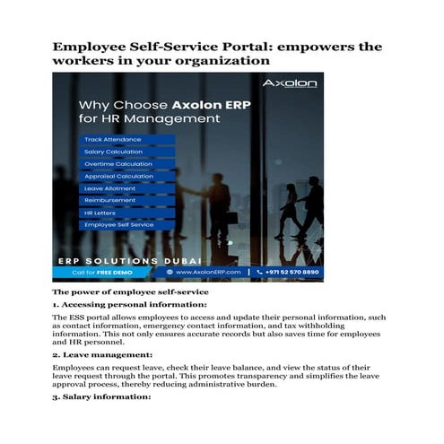 Employee Self-Service Portal empowers the workers in your organization.pdf