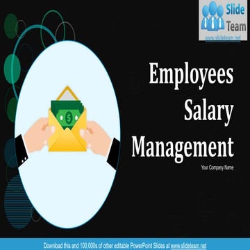 Employees Salary Management PowerPoint Presentation Sides 