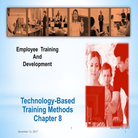 Employee training and development
