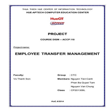 EmployeeTransferManagenment_Document | DOCX
