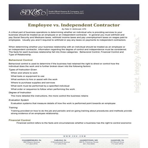 Ato Contractor Vs Employee Tool – LFMP