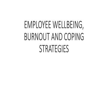 Stress and burnout syndrome among health team members | PDF