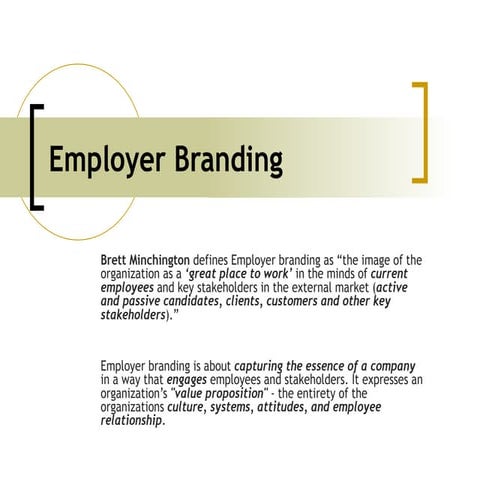 Employer branding