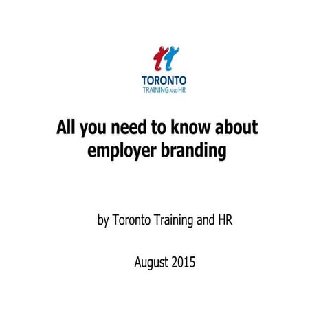 Employer branding August 2015