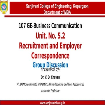 Employer Correspondence 5.3 GD.pptx