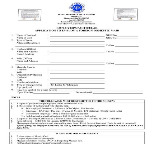 Employer detail form (2) | DOC