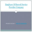 Employer of record service providers company.pptx