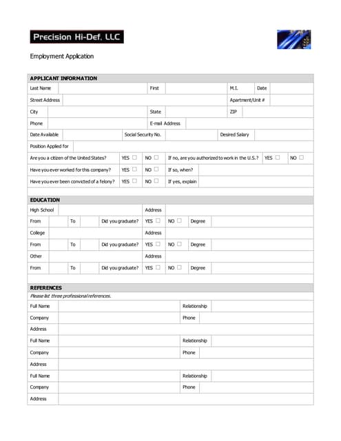 Outside Man Application | PDF