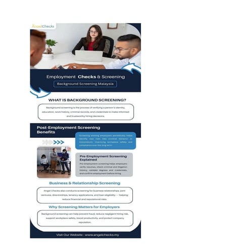 Pre employment screening | PDF