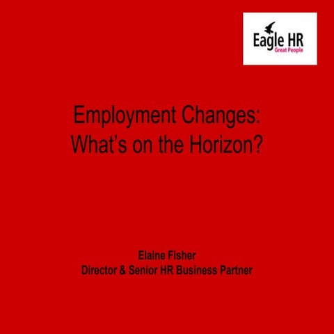 Employment Law Update Jan 2014