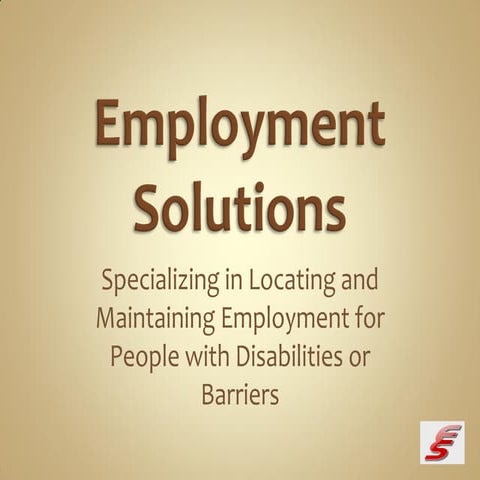 Employment Solutions 