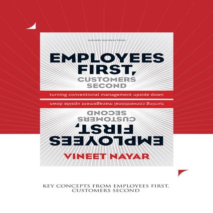 Vineet Nayar's Employees first Mini-book