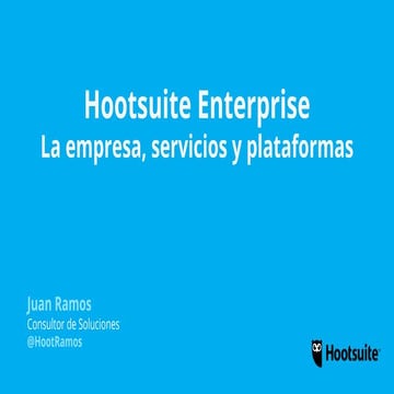 #LatamDigital Conferencia Hootusite:  Empodera tus decisiones de negocio con ...