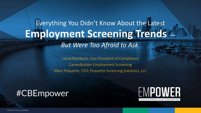 Everything You Didn’t Know About the Latest Employment Screening Trends —  But Were Too Afraid to Ask 