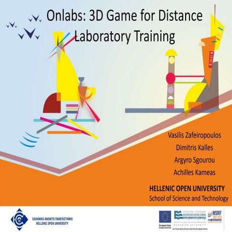 Onlabs: 3D Game for Distance Laboratory | PPTX