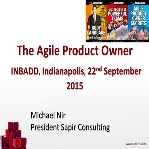 Empowered product owner  inbadd 9.2015