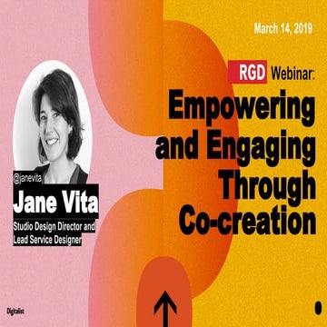 Empowering and engaging through co-creation webinar