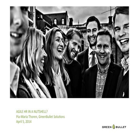 Empowering employees with agile values. Thoren