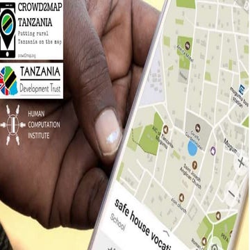 Empowering female mappers in rural tanzania hot summit 2017 crowd2 map