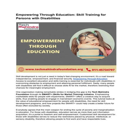 GROW PwD brochure | PDF
