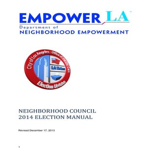 EmpowerLA Elections Manual