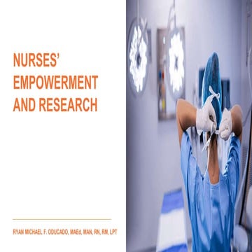 Nurses' Empowerment and Research