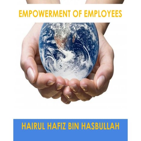 Empowerment of employees