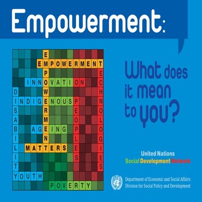 Empowerment: What does it mean to you?