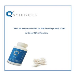 EMPowerplus Q96 Ingredients and Nut...