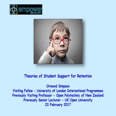Theories of Student Support for Retention