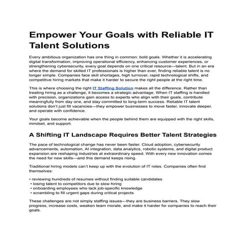 Empower Your Goals with Reliable IT Talent Solutions.pdf