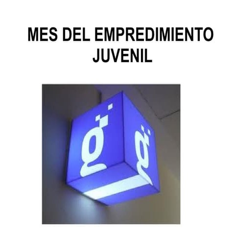 Mes del empredimiento juvenil en Tocina