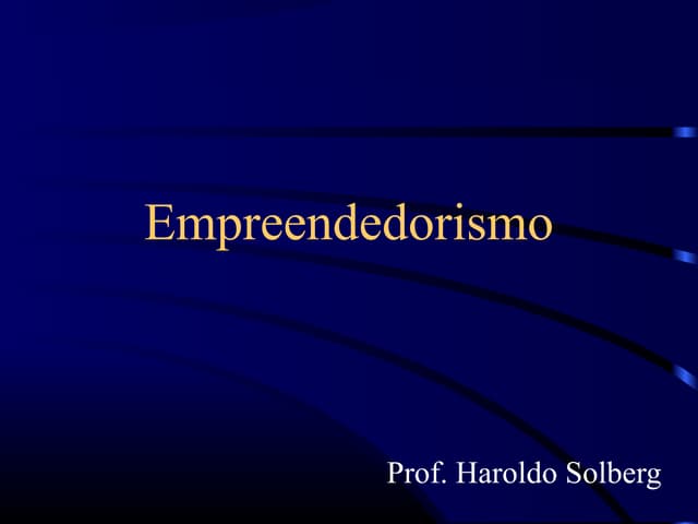 Empreendedorismo 1 e 2