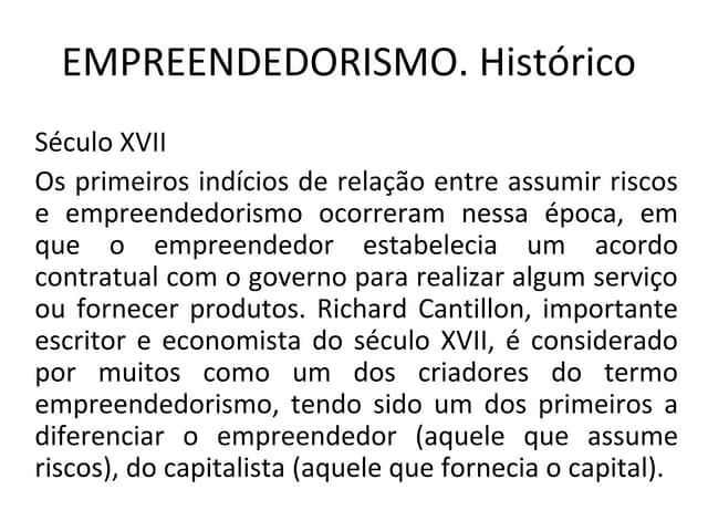 Empreendedorismo   slides