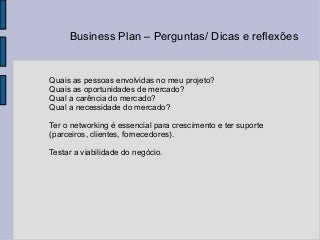 Empreendedor Planode Negocio