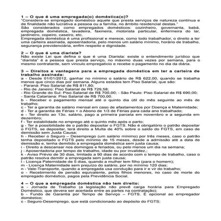 Empregada doméstica