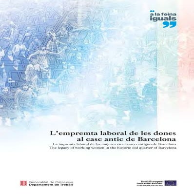 L'empremta laboral de les dones del casc antic de Barcelona