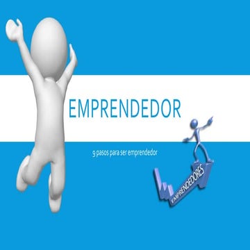 Pasos para ser un Emprendedor