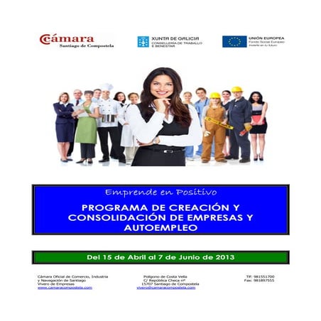 Emprende en positivo, c.comercio 2013