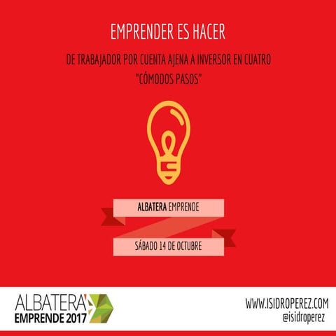 Emprender es Hacer en Albatera Emprende