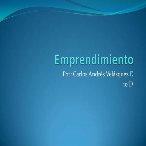 Emprendimiento
